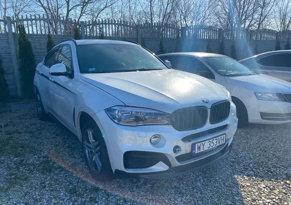 BMW X6 cena 99306 przebieg: 253314, rok produkcji 2016 z Recz małe 92